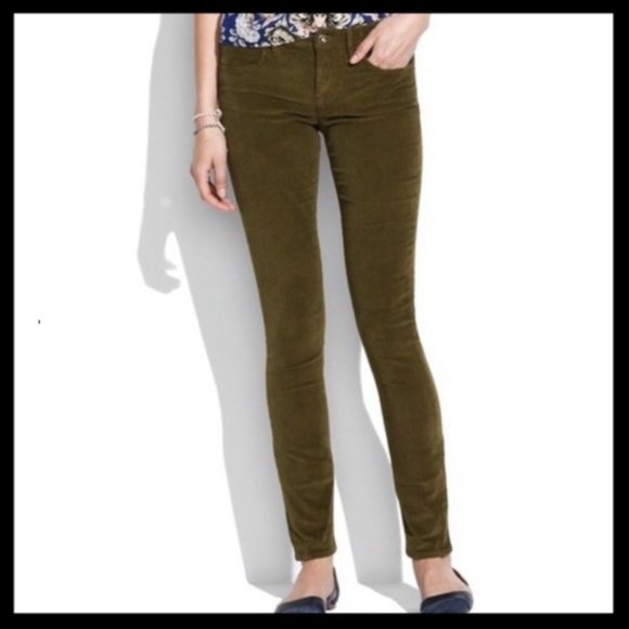 Madewell Pants - Madewell Skinny Corduroy Pants